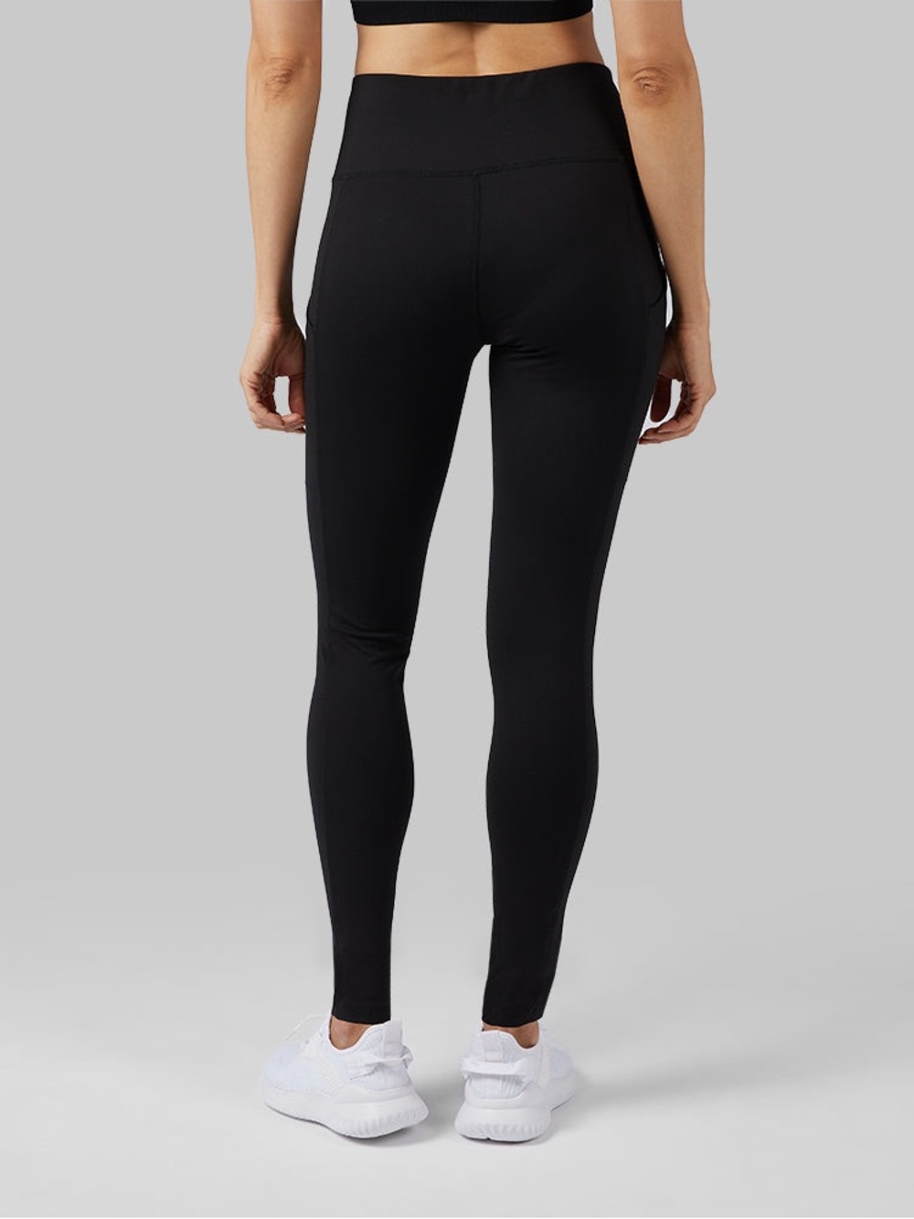 32 Degrees COOL Black Leggings Size Med Like New